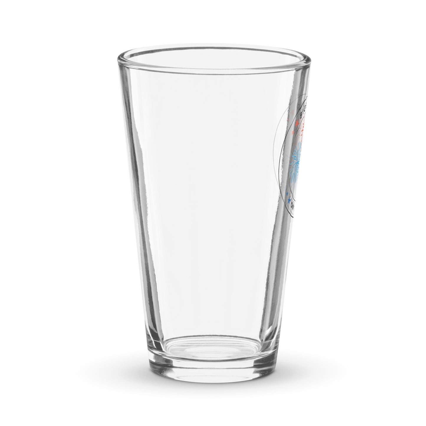 Big Bang on the Bay - Shaker pint glass