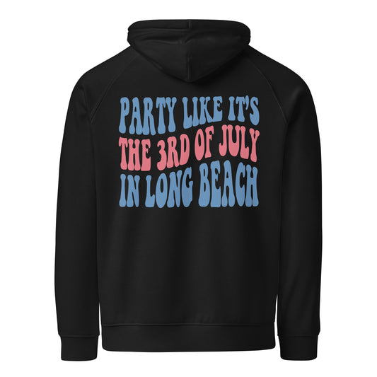 Big Bang on the Bay - Unisex eco raglan hoodie