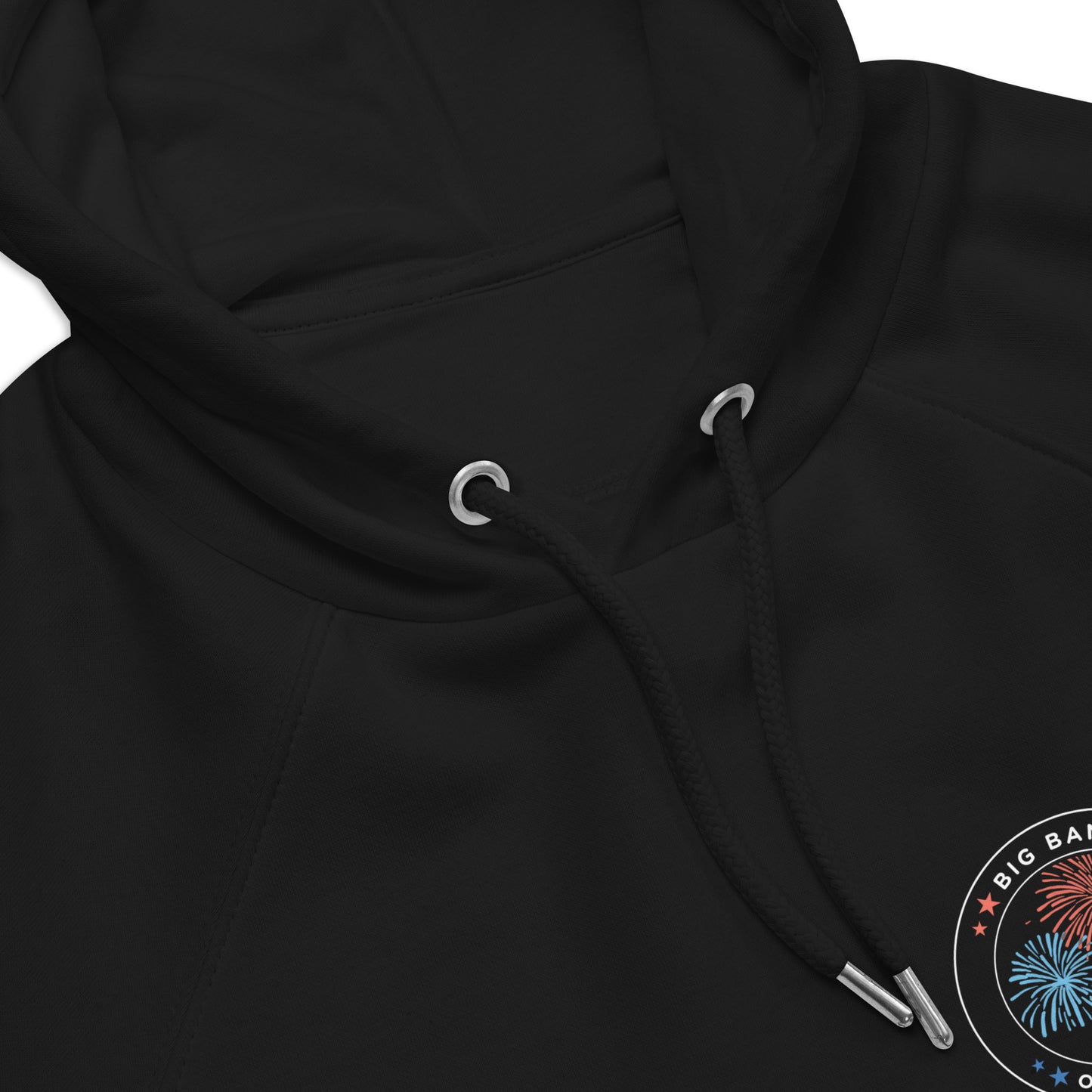 Big Bang on the Bay - Unisex eco raglan hoodie