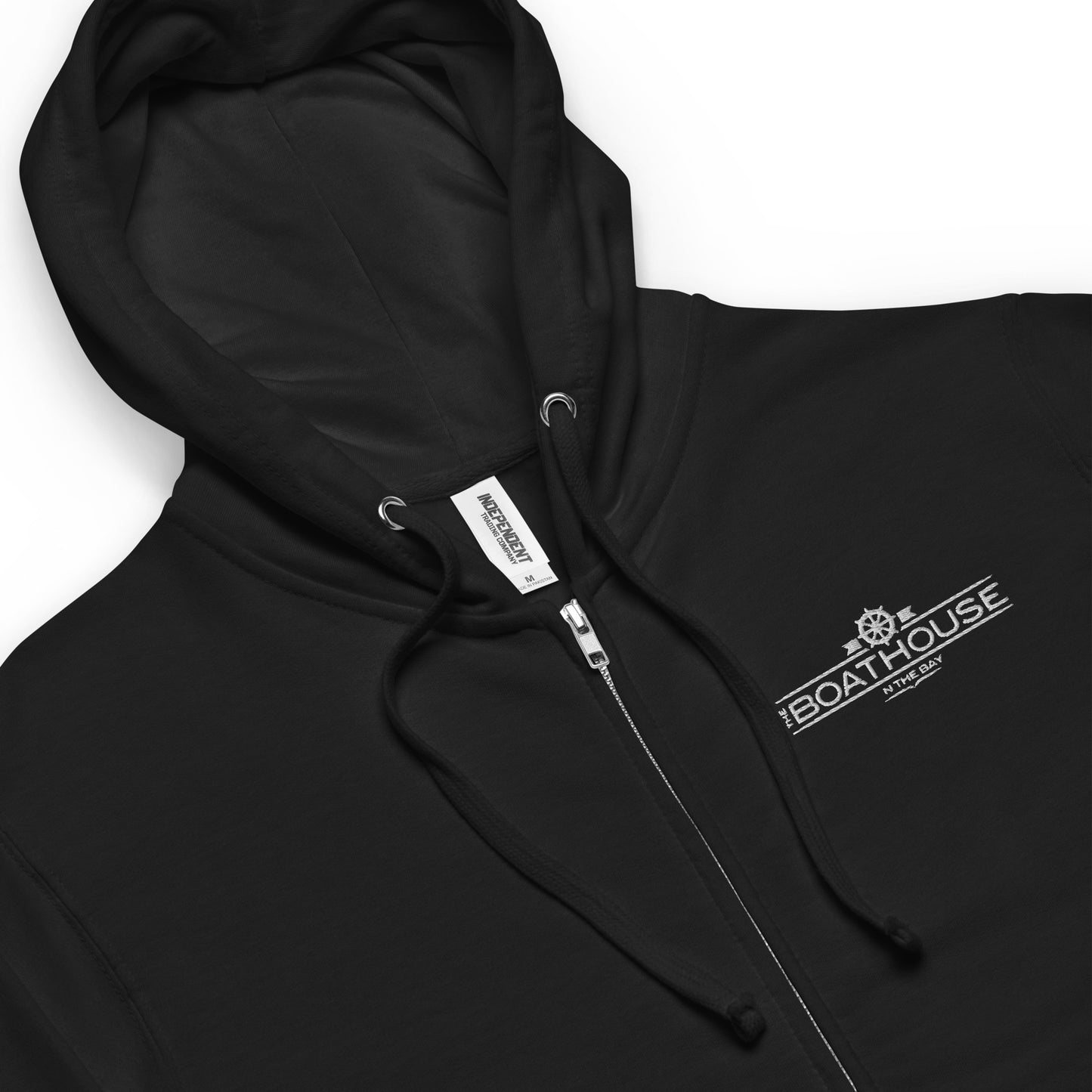 Boathouse - Semi-fitted fleece zip up hoodie