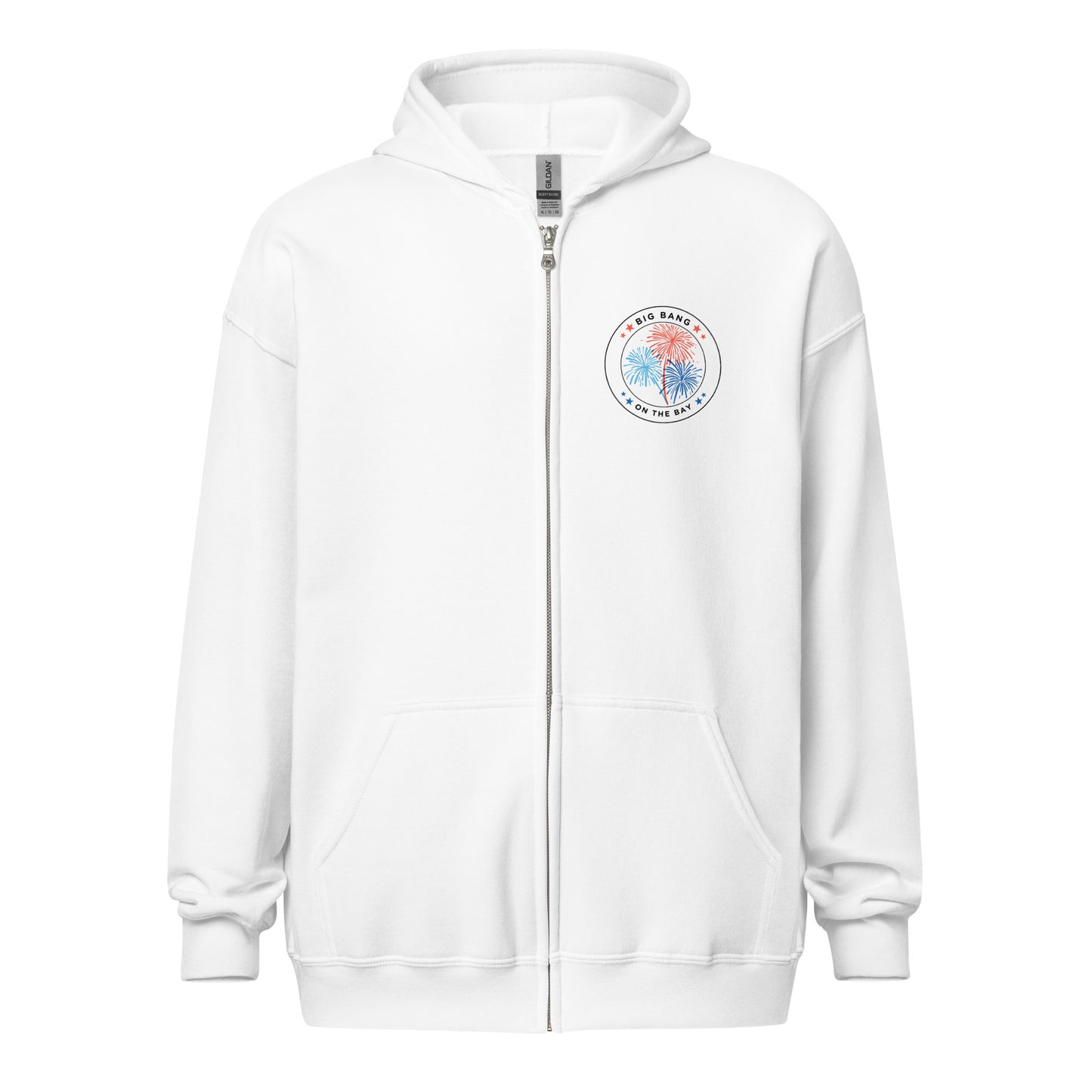 Big Bang on the Bay - Unisex heavy blend zip hoodie