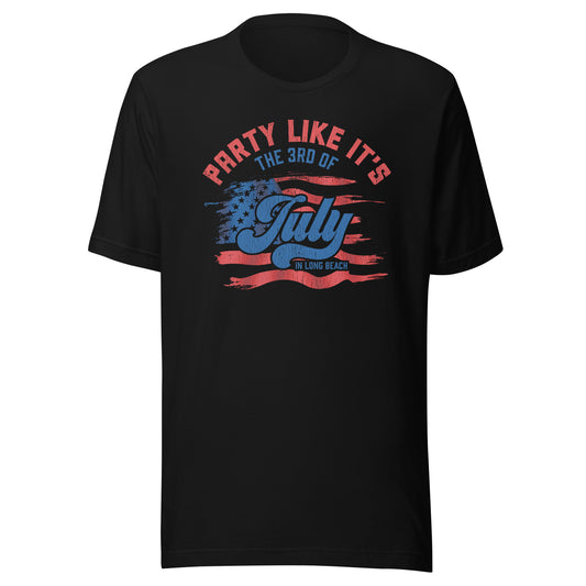 Party like the 3rd of July - Unisex t-shirt